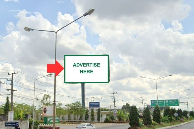 1 Panel Horizontal Classic Billboard Billboard at Nang Lae, Chiang Rai, Chiang Rai Mae Sai Bypass Intersection (Inbound) Phaholyothin Road
