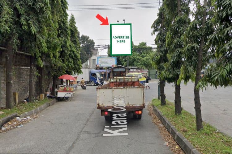 1 Panel Vertical Static Billboard at Jl Mahmud - Sadang, Bandung, Jawa Barat (near Insolent Bandung)