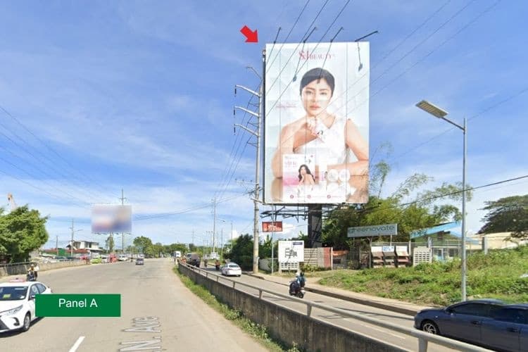 2 Sided Vertical Free Standing Billboard at Second Mandaue-Mactan Bridge, U.N. Ave., Mandaue, Cebu (Near Maayo Hotel)