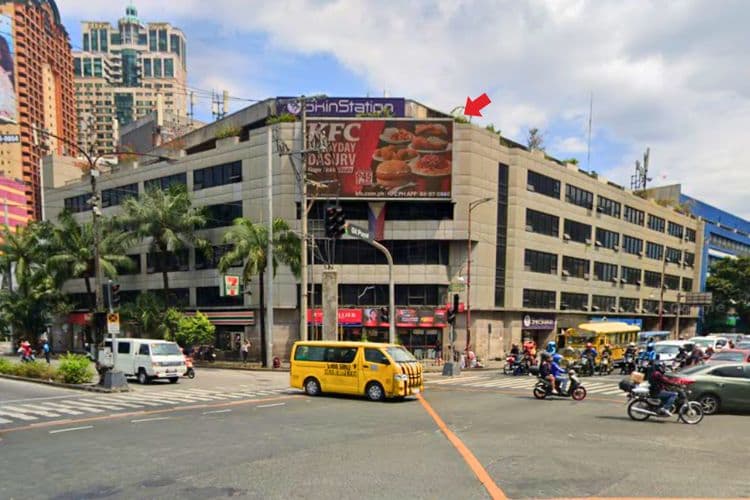 1 Panel Horizontal Digital Screen Billboard at Makati Ave. cor. Buendia Ave., Makati, Metro Manila (On the Facade of Makati Executive Building Center)