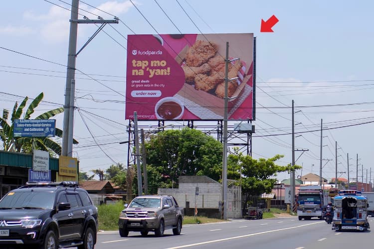 Horizontal Rooftop Billboard at MacArthur Highway, Tarlac City, Tarlac (Pampanga-bound, Near SM City Tarlac)