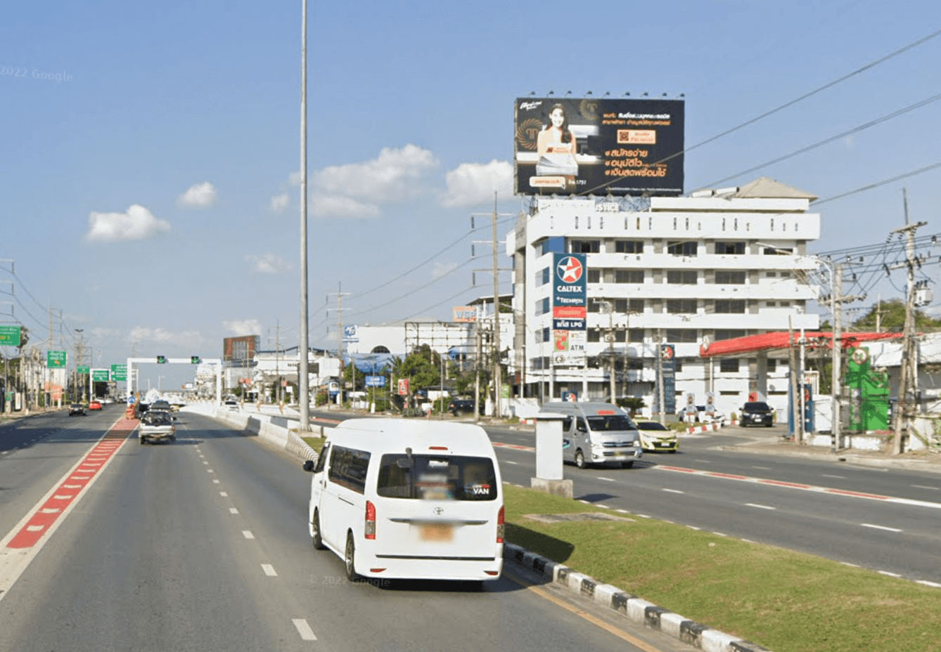 1 Panel Horizontal Classic Billboard Billboard at Sukhumvit Central Pattaya Road, Pattaya City, Bang Lamung, Chon Buri (beside Caltex Jaruwan Borikarn)