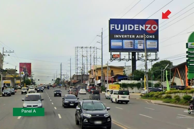Panel A - Horizontal Rooftop Billboard at Carlos P. Garcia National Highway, Buhangin, Davao City, Davao del Sur (Near Davao International Airport)