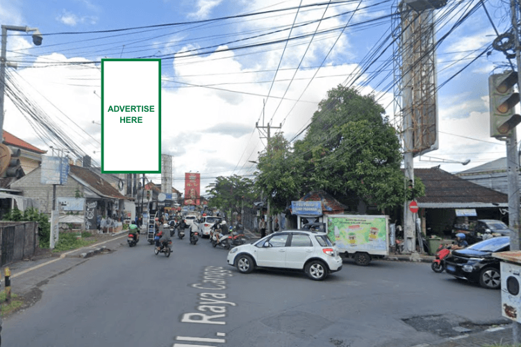 1 Panel Vertical Static Billboard at Jl. Raya Canggu no. 02A, Badung, Bali (near Bali MMA)