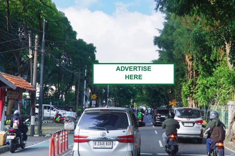 1 Panel FO (Flyover) Billboard at Jl. Palmerah Timur, Kebayoran Lama, Jakarta Pusat, DKI Jakarta ((Flyover Patal Senayan))