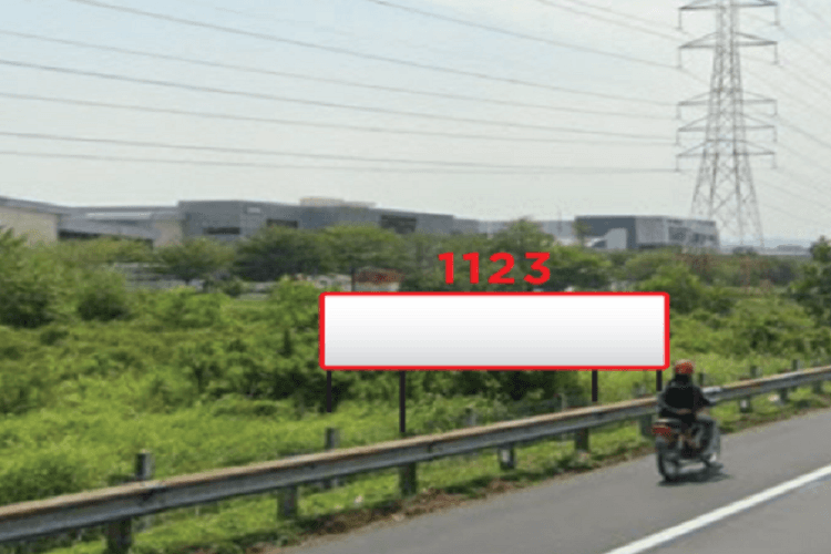 1 Sided Free Standing Billboard at North South Expressway, Bukit Minyak, Penang